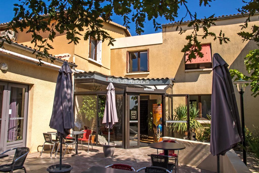 Hotel Les Persedes Lavilledieu  ภายนอก รูปภาพ