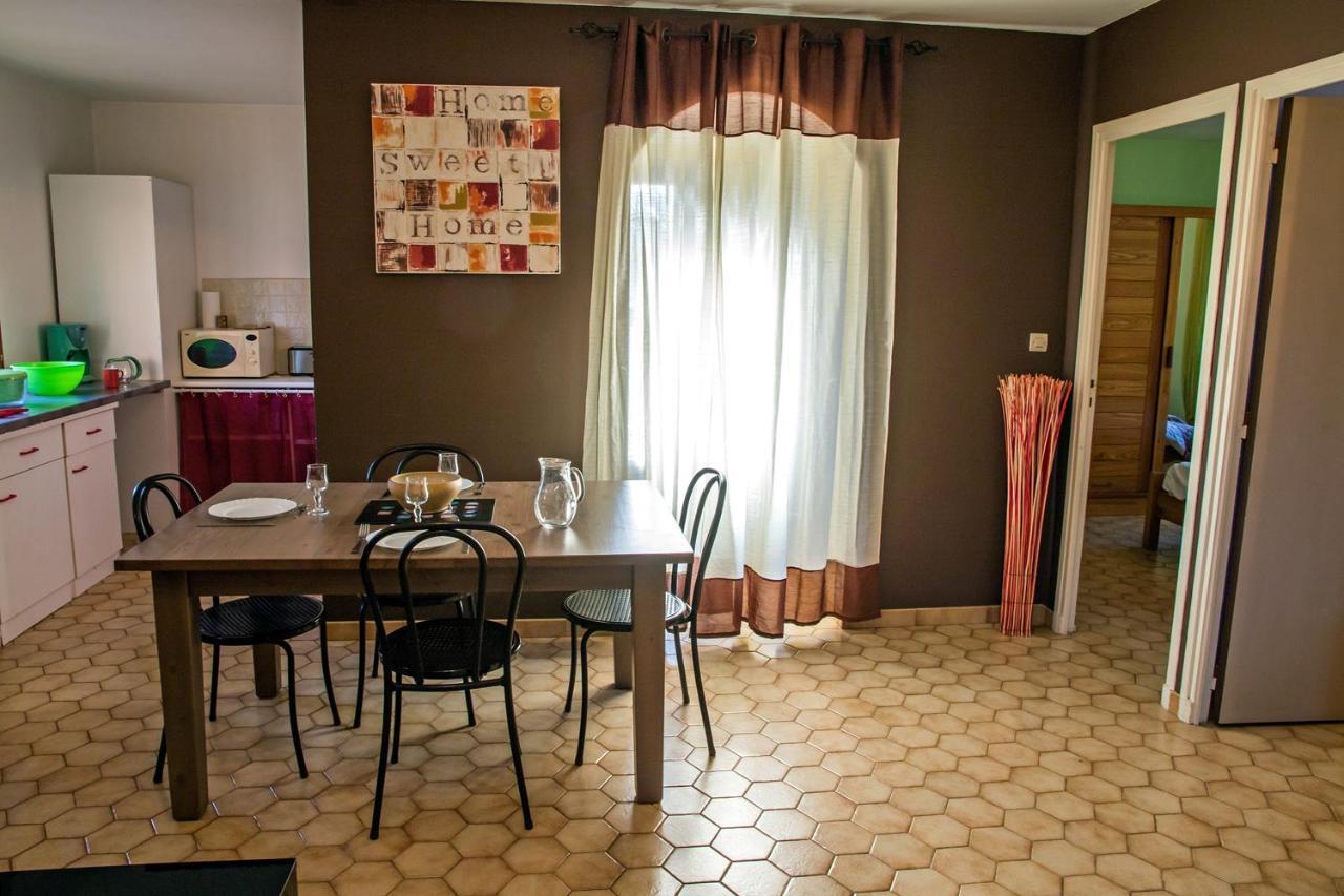 Hotel Les Persedes Lavilledieu  ภายนอก รูปภาพ